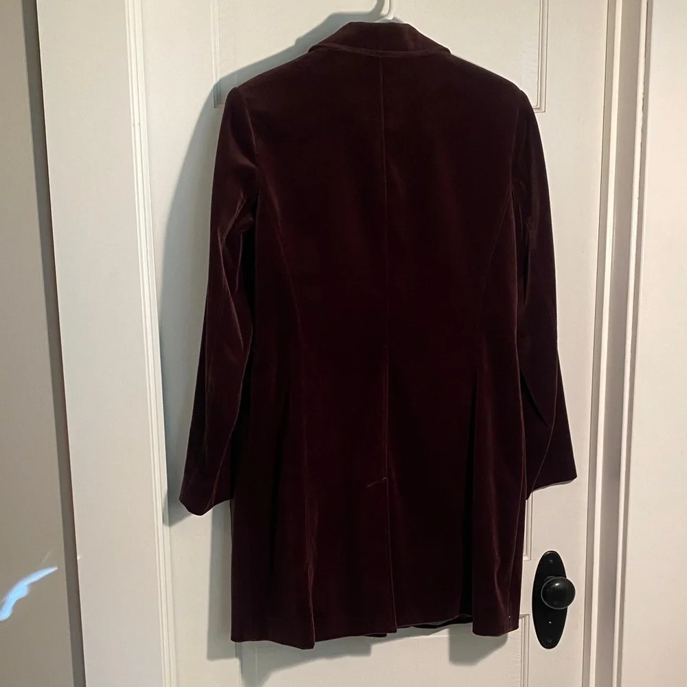 Elegant Velvet Coat - Picture 3 of 5